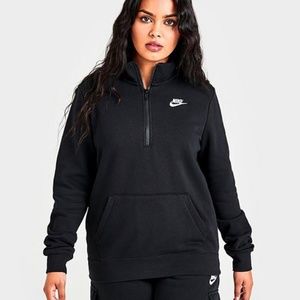 Women's Nike Sportswear Club Fleece Half-Zip Sweatshirt